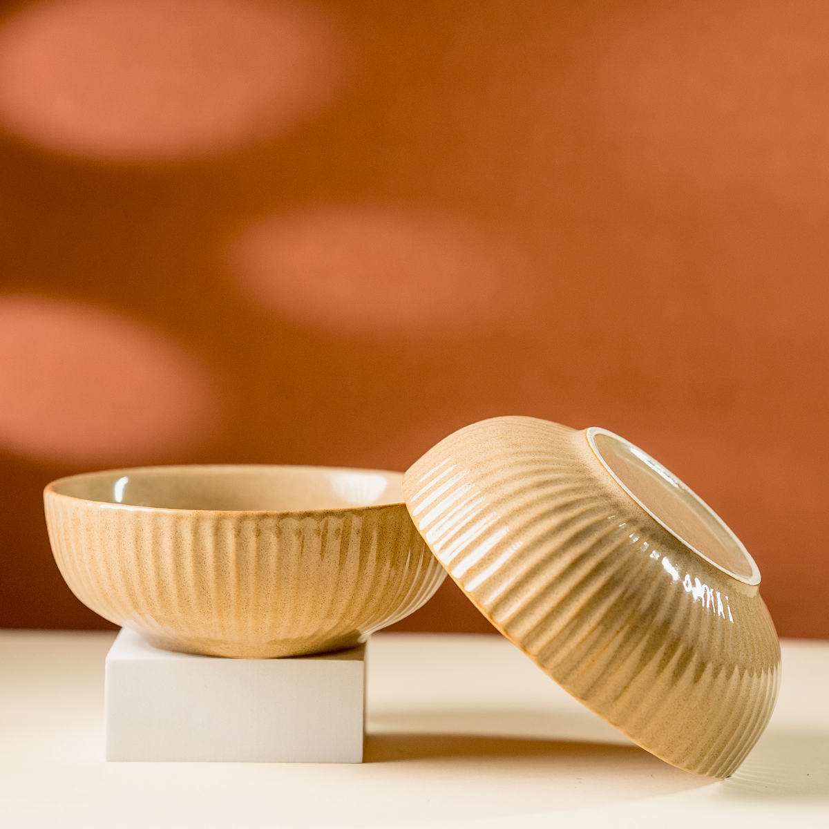 Beige Aurelia Bowl