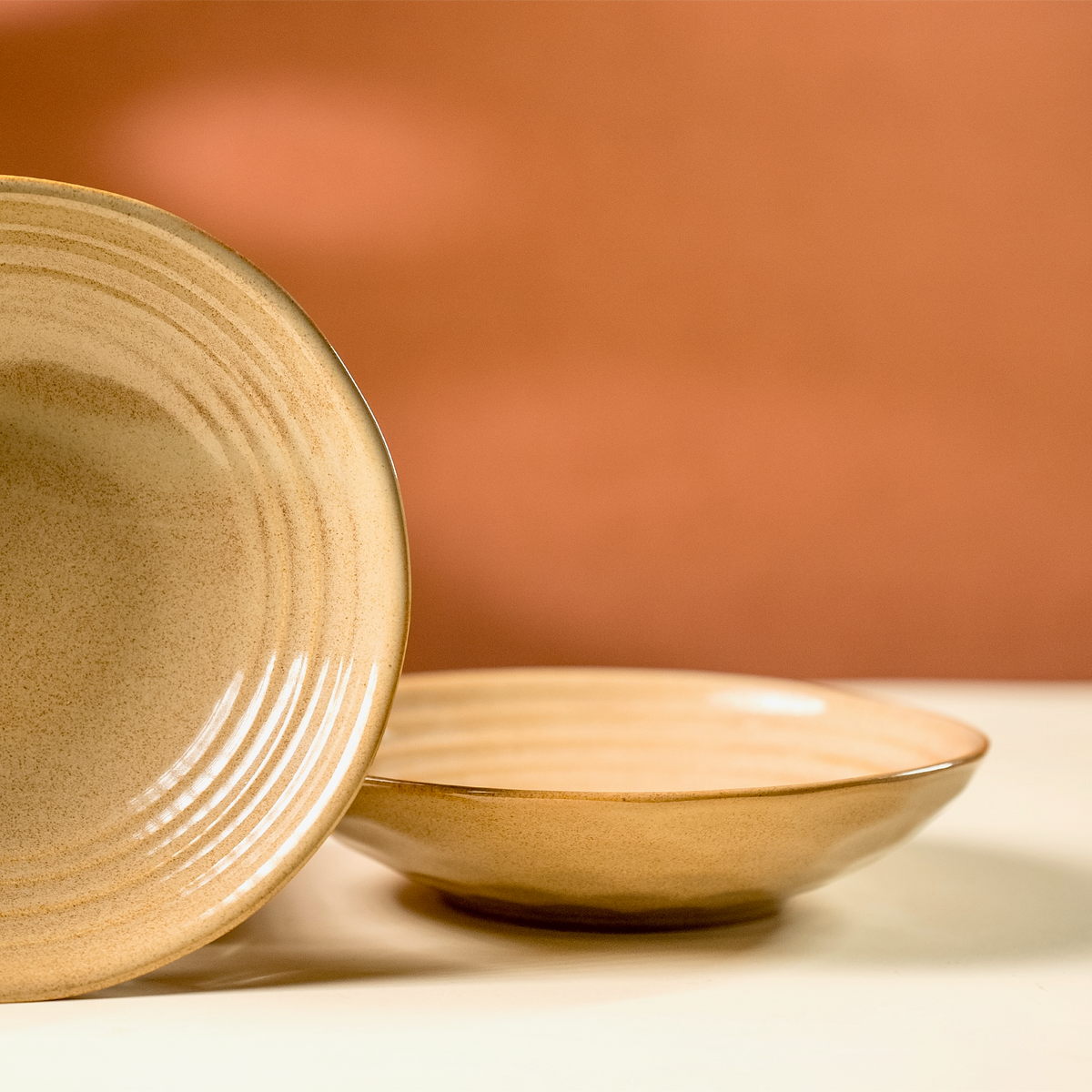 Beige Solara Bowl