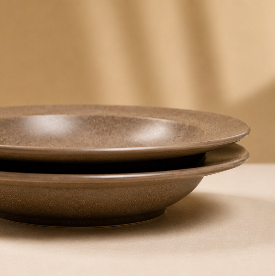 Brown Dune Plate