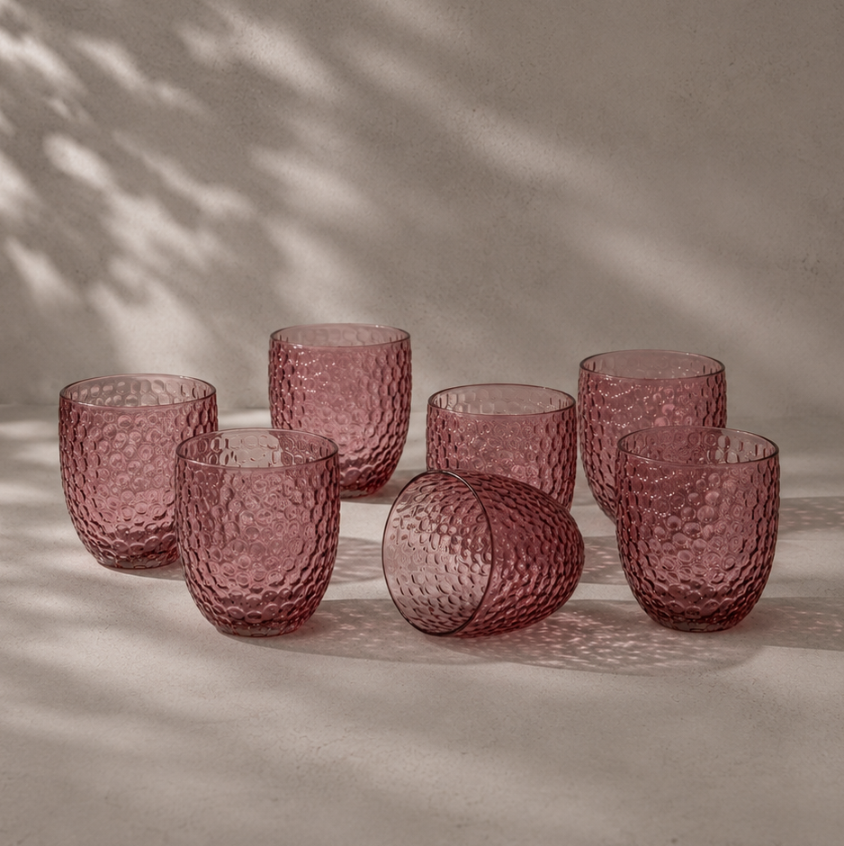 Rose Nova Glass | Set of 6