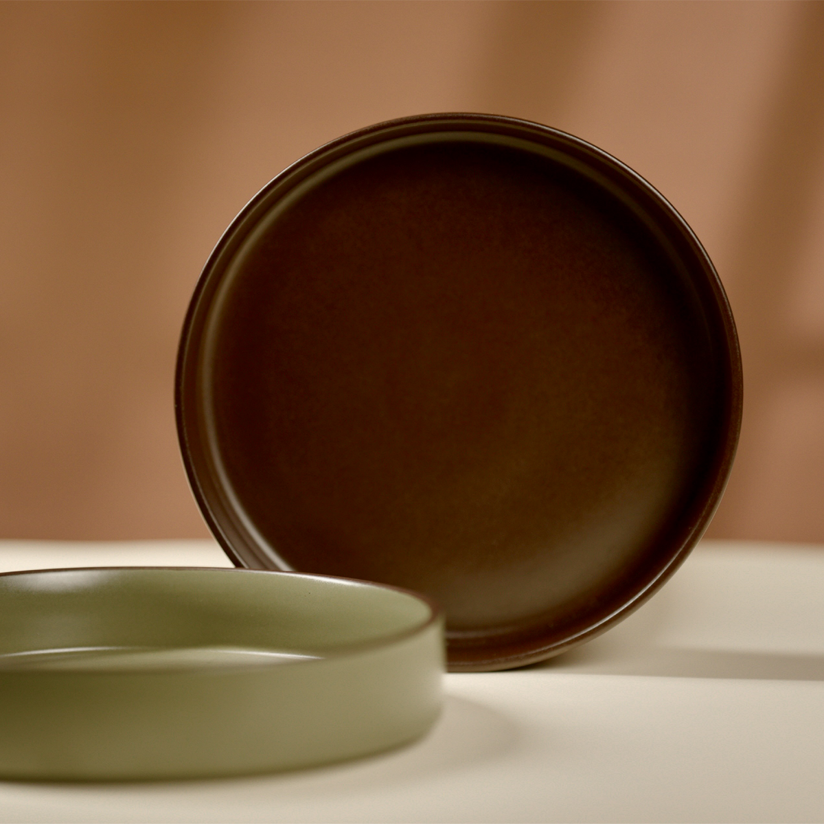 Brown Terra Deep Plate