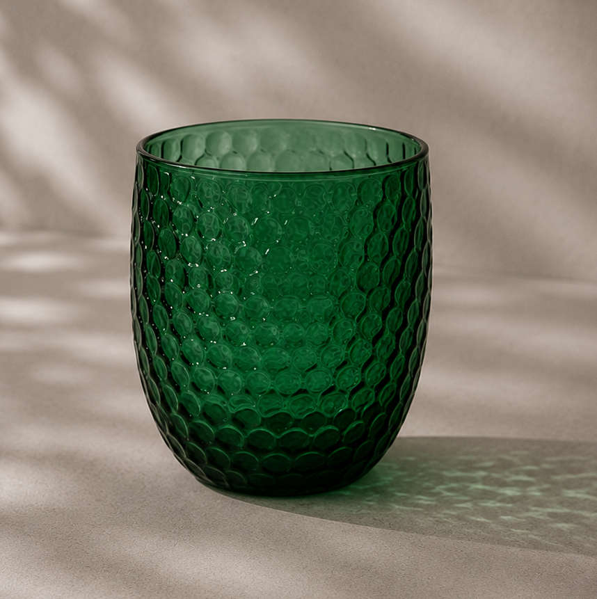 Emerald Nova Glass | Set of 6