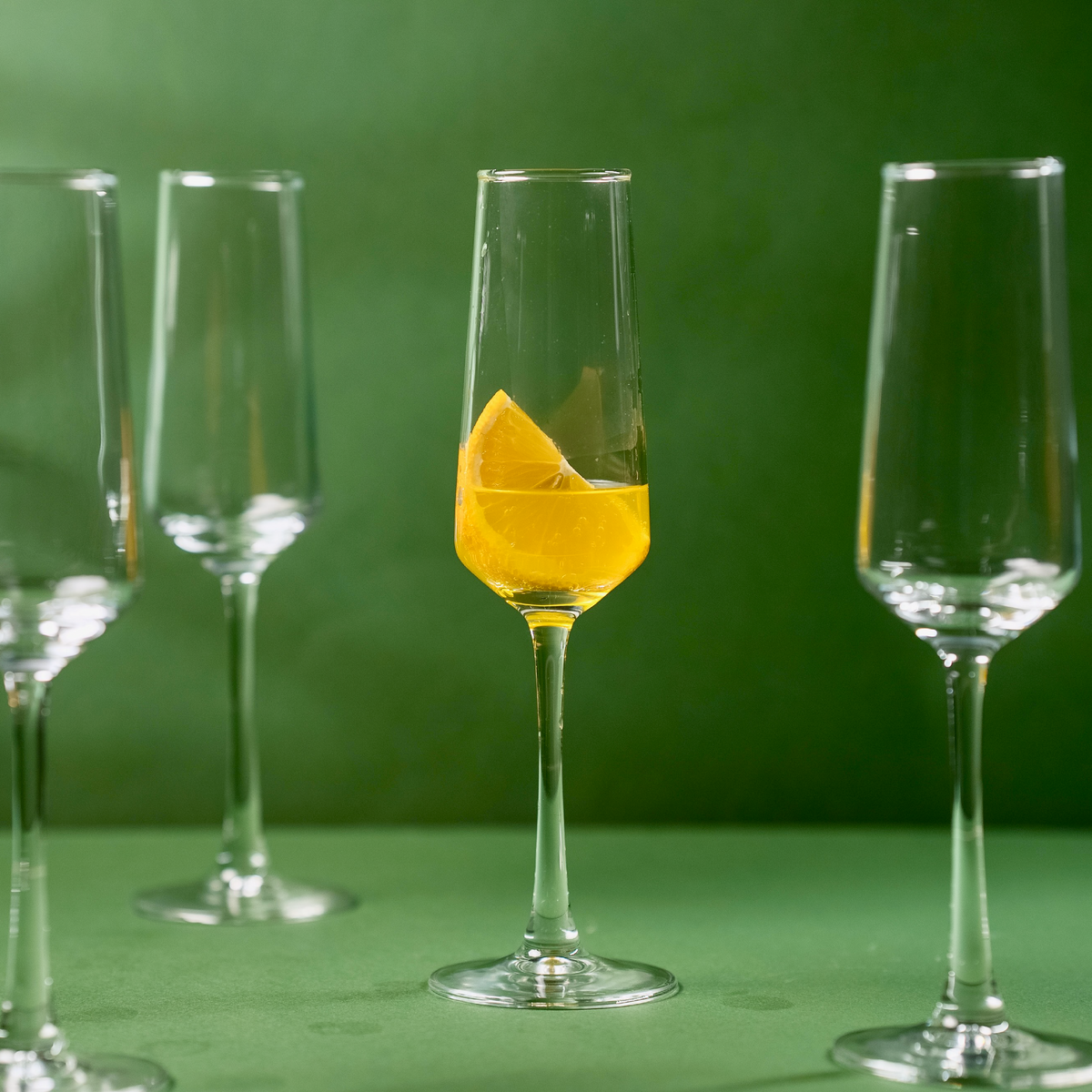 Elan Champagne Flute Glass