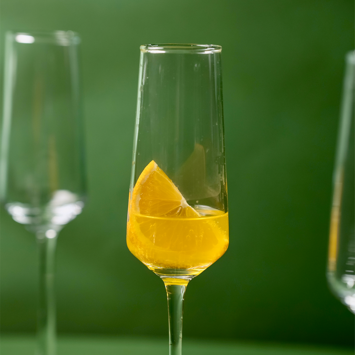 Elan Champagne Flute Glass