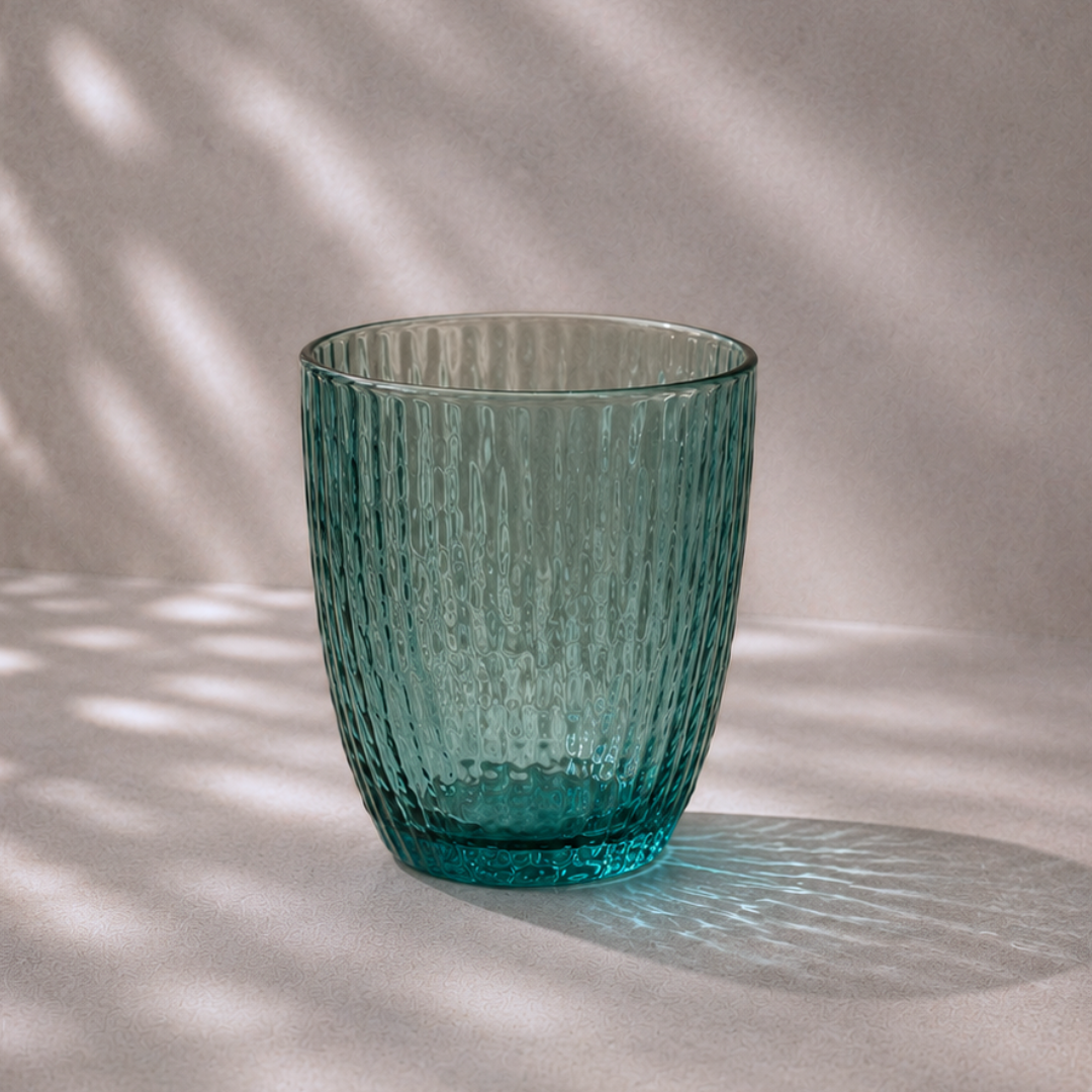 Teal Kai Glass | Set of 6