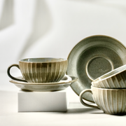 Juniper Cup & Saucer- Set of 2