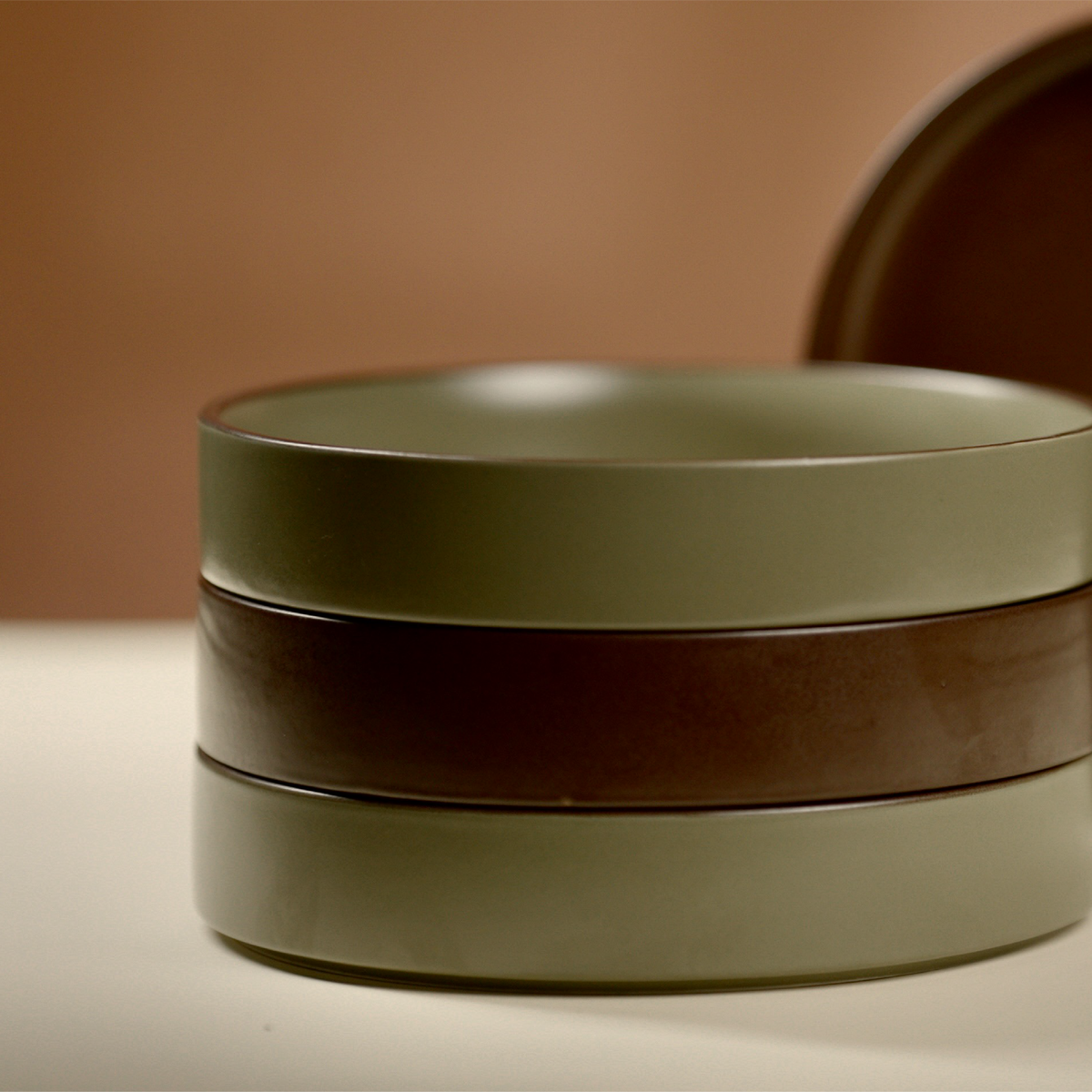 Brown Terra Deep Plate